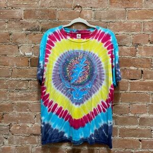 $250 Vintage 1995 Grateful Dead Tye Dye Big Logo Band Tee